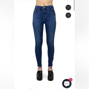 Porter Blue The Heart‎ Breaker Skinny-Vera High Rise Jeans Denim Women Size 25